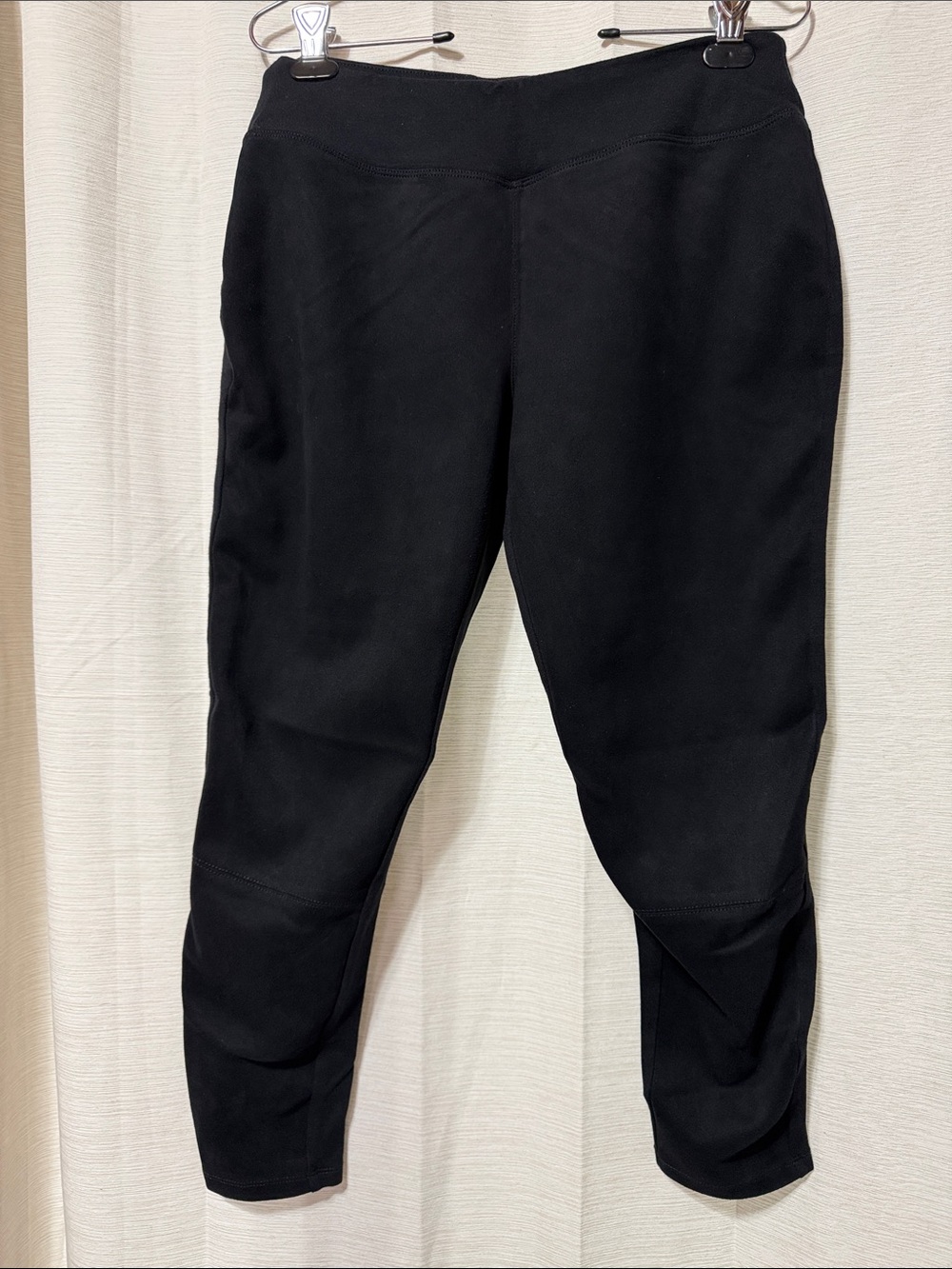 Market&Spruce Black Fashion Suede Leggings
